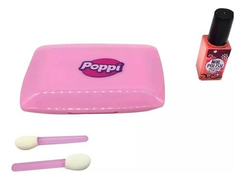 Combo Set Maquillaje Espejo + Set De Cabello Infantil Niña 5