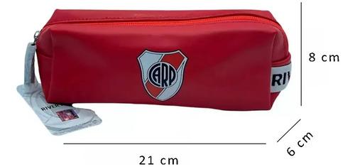 Cartuchera Escolar River Plate Estuche Licencia Oficial 9
