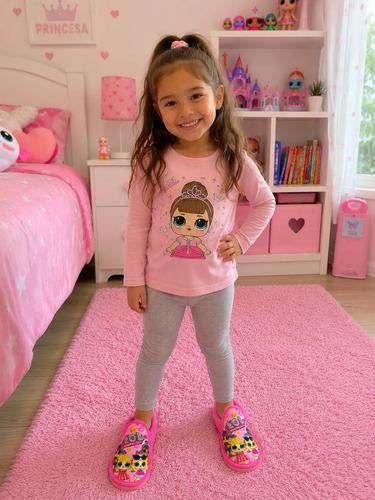 Pantuflas Infantiles Cerradas Diseños Varios Abrigadas 1 29-30 3