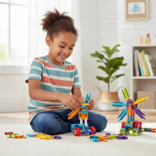 Bloques Y Figuras Construccion Construktor 51 Piezas Ditoys 51 Construktor 6