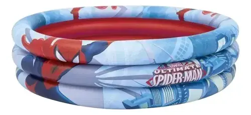 Pileta Pelotero Inflable Spiderman Para Bebes Niños 122cm 5
