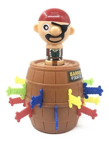 Juego Barril Pirata Con Muñeco Salta Juego De Mesa Prendas 4