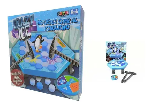 Juego De Mesa Crazy Ice 2019 Faydi Pinguino Bloques De Hielo 2