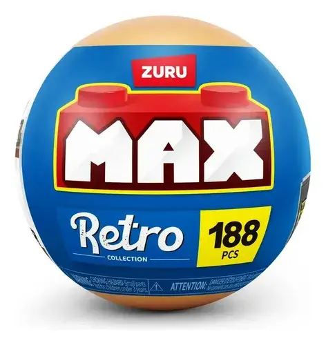 Handheld Video Game Console Max Retro Bloques Capsula Zuru 188 4