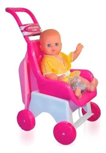 Carrito Con Bañadera Y Bebote Antex 2