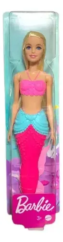 Barbie Muñeca Sirena Dreamtopia Princesa Articulada 30 Cm 4