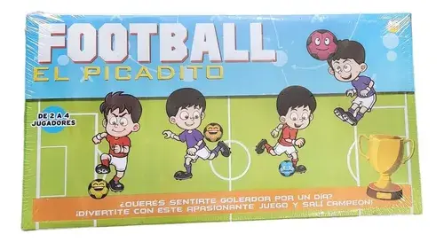 Juego De Destreza Football Picadito Yuyu Mesa Con Dado Fichas Tablero 4