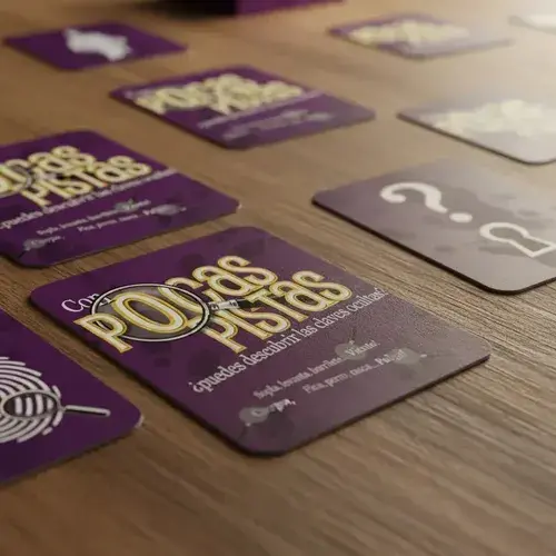 Juego De Mesa Pocas Pistas Bontus Cartas 3 A 10 Jugadores 2