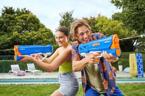 Pistola De Agua X-shot Zuru Hydra Pulse Motor Azul 79 Cm 6