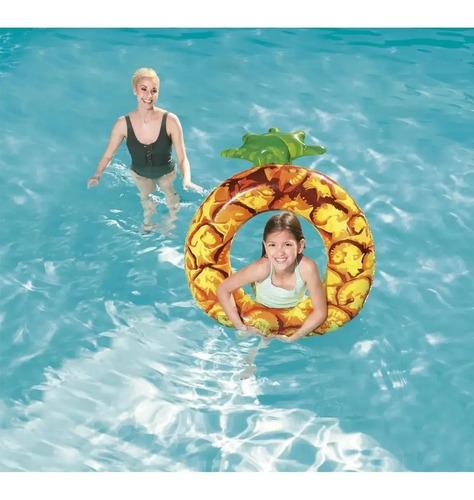 Salvavidas Flotador Inflable Sandia Anana Pileta Agua Verano 8