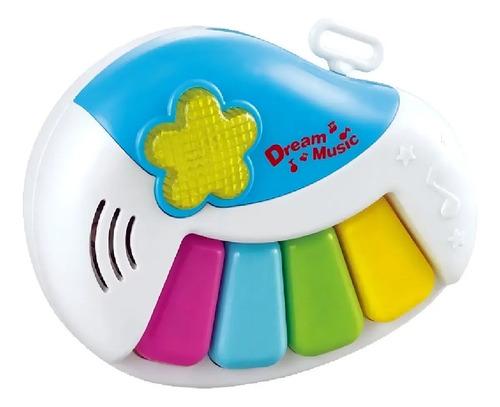 Piano Con Sonido Poppi Color Blanco 2