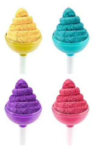 Masa Slime Oosh Cotton Candy Con Aromas Envase Chupetin 4