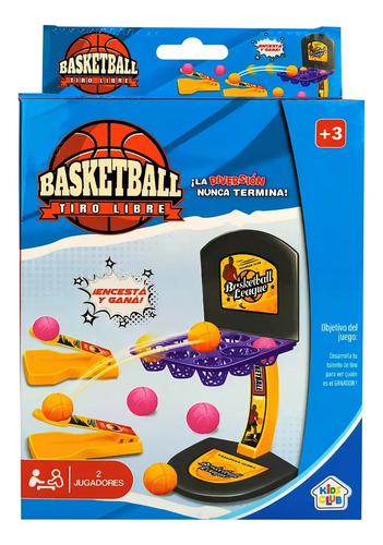 Juego De Mesa Basquet Basketball Tiro Con Lanzador Emboca 2