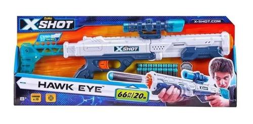 Escopeta Con Mira Ojo De Halcon Rifle Pistola Dardos X Shot Rojo 4