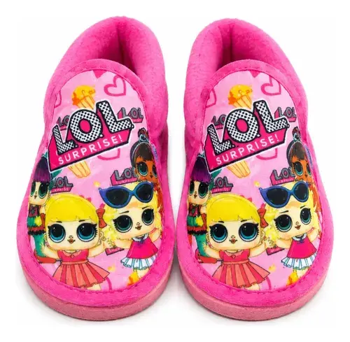 Pantuflas Infantiles Cerradas Diseños Varios Abrigadas 1 33-34