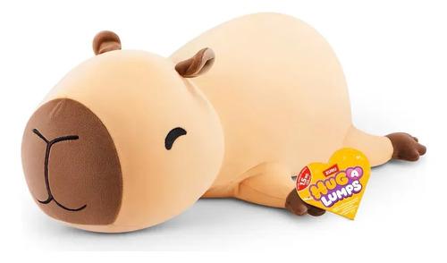 Peluche De Apego Hug A Lumps Mediano Para Abrazar Animales Carpincho 4