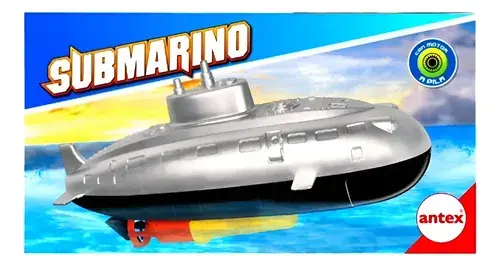 Submarino De Juguete Con Motor Navega Sobre El Agua Antex Submarino Vs