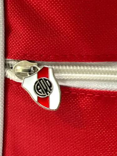 Bolso Botinero River Plate Botines Futbol Neceser Original Rojo 4