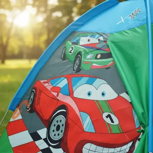 Carpa Iglu Casita Infantil Nene Autitos Poppi 112x112x94 Cm 5