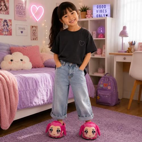 Pantuflas Mira Guerreras Kpop Demon Hunters Anime Abrigadas Mira 25 Al 32