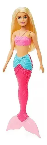 Barbie Muñeca Sirena Dreamtopia Princesa Articulada 30 Cm 2