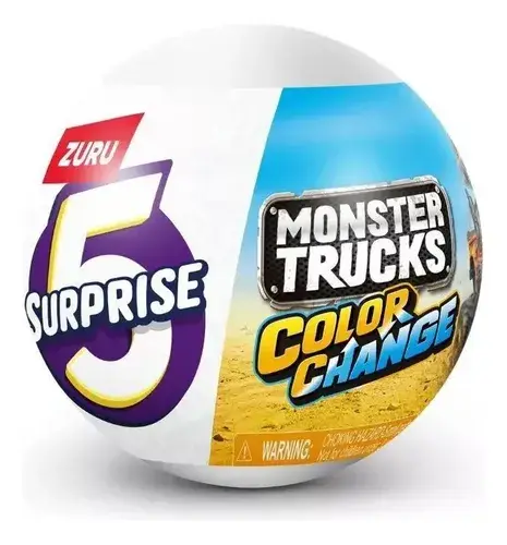 Monster Trucks Surprise 5 Sorpresas Autito Cambia De Color 10
