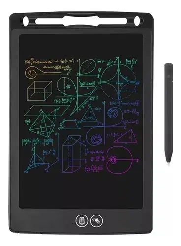 Tableta Pizarra Mágica Escritura Dibujo Trazo Multicolor 12  10
