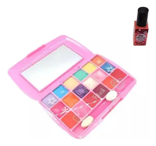 Super Combo Set De Maquillaje + Uñas Nena Poppi Pinturitas 13