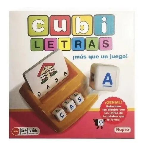 Combo Juegos Cubi Letras + Cubi Silaba Didacticos Aprender 7