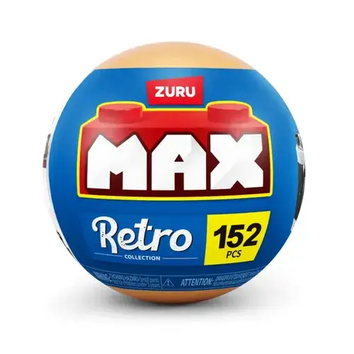 Zuru Max Bloques Cápsula Retro Collection Cámara De Fotos 152 Mini Piezas