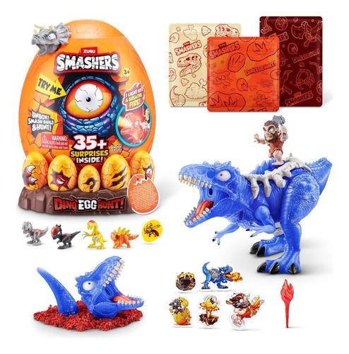 Huevo De Dinosaurio Enorme Con 35 Sorpresa Smashers Dino Egg