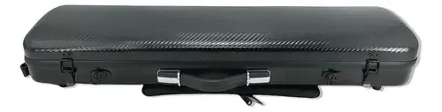 Estuche Violín 4/4 Fibra Carbono Rígido Yinfente Higrómetro