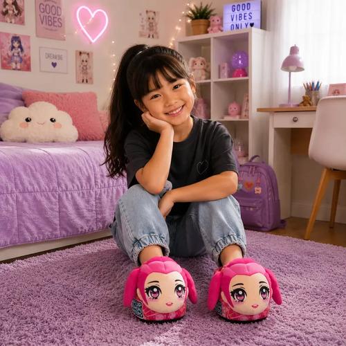 Pantuflas Mira Guerreras Kpop Demon Hunters Anime Abrigadas Mira 25 Al 32 3