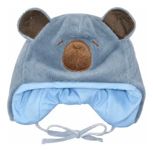 Gorro Gorrito Para Bebé Abrigado Super Suve Capybara Soft 15