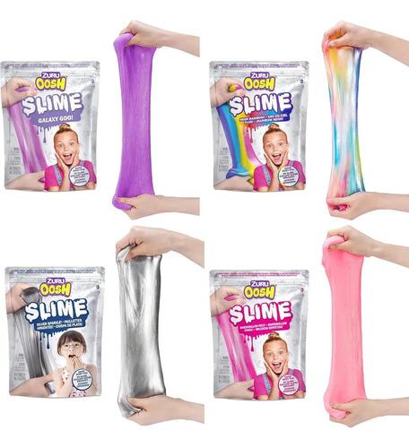 Slime Juguete Oosh En Bolsa De 500gr Zuru Jugá Con Las Manos 5