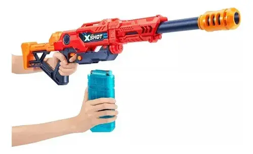 Escopeta Lanza Dardos Max Atack Rifle Pistola X-shot Gigante 4