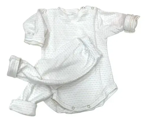 Combo Bebe Conjunto Recien Nacido Body + Pantalon 2 Piezas 4