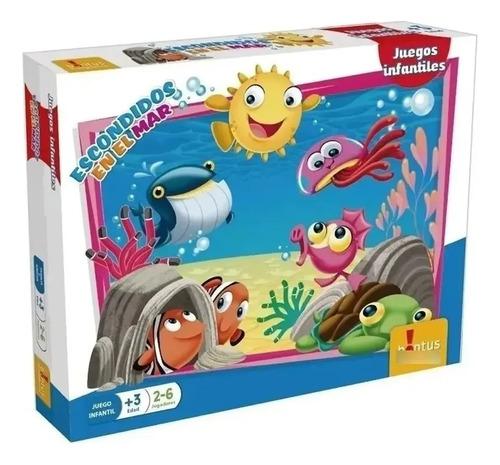 Juego De Mesa Escondidos En El Mar Infantil Didactico Bontus 6