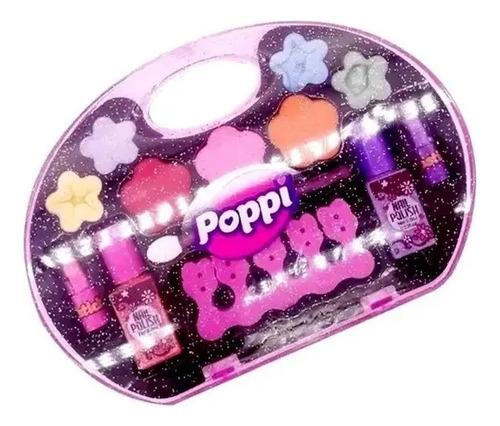 Set De Maquillaje Poppi 5660 Hipoalergénico 14 Piezas +5 Años 3