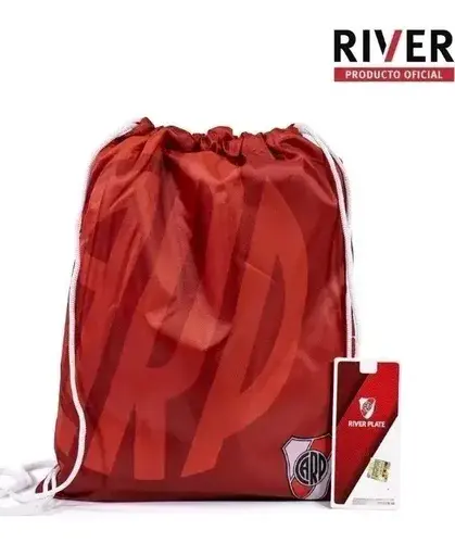 Toallon Playero Microfibra Seca Rapido River Plate + Mochila 5