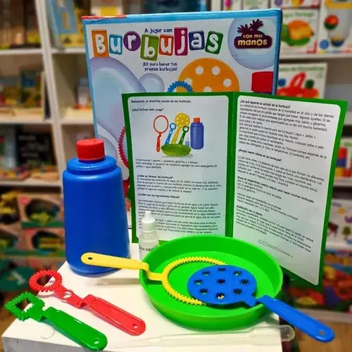 Juego De Burbujas Antex Con Mis Manos Burbujero 5