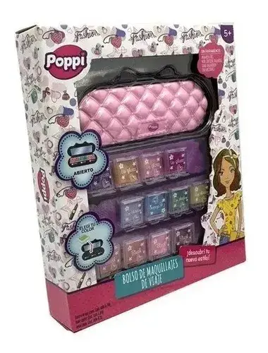 Bolso Cartera Fashion De Maquillaje Para Niñas Pinturitas 4