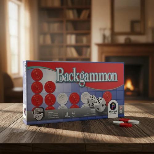 Juego De Mesa Backgammon Plastigal 155 3