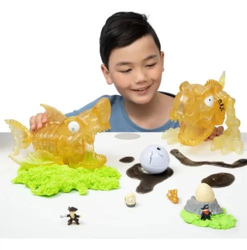 Dino Smashers Calabera Gigante 30 Sorpresas Dinosaurios Zuru 3
