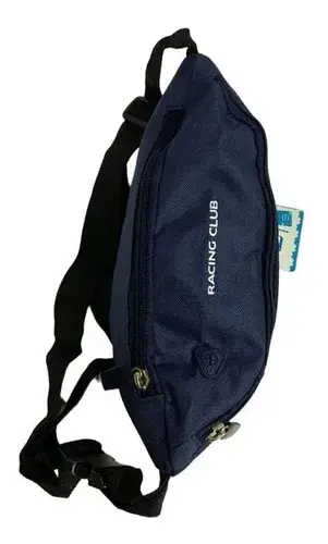 Riñonera Quemoda Azul Racing Poliéstér Con Bolsillos 3