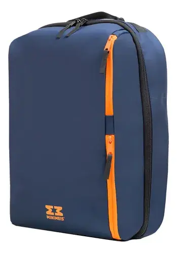 Mochila Minimeis G4 28l Marina Compatible Con Portabebés G4 Azul Marino