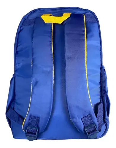 Super Kit Escolar Boca Junior Mochila + Carpeta + Cartuchera 15