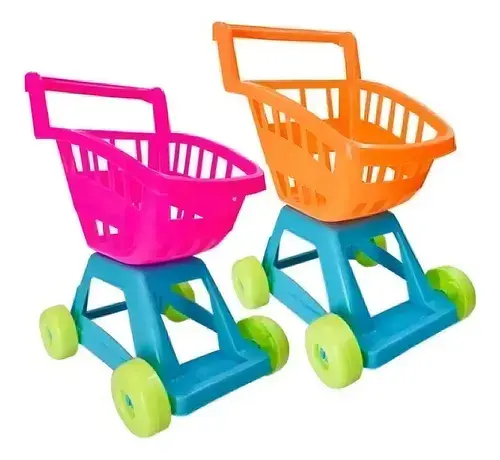 Carrito Supermercado Carro Chango Compras Cocina Duravit Surtido 4