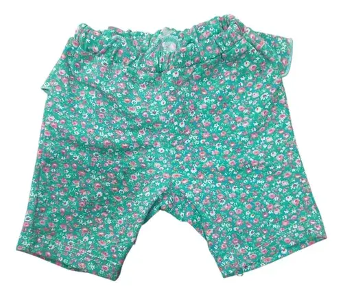 Conjunto Bebe Beba Remera + Calza Estampado Voladito Y Moño 5