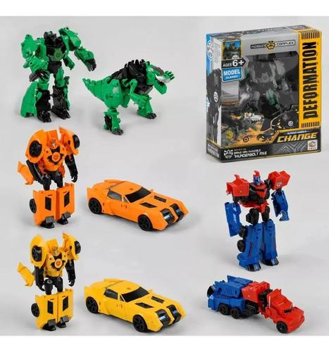Transformer Robot Juguete Varios Modelos Auto Camion Dragon 4